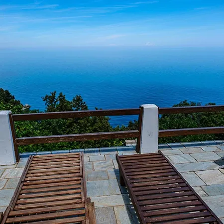 Hideaway In With Private Access To Sea Anna's Horizon Damouchari